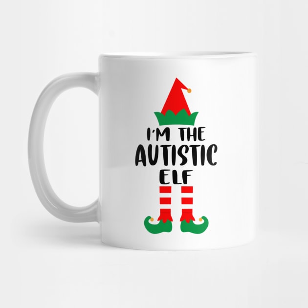 I'm The Autistic Elf Family Matching Group Christmas Costume Outfit Pajama Funny Gift by norhan2000